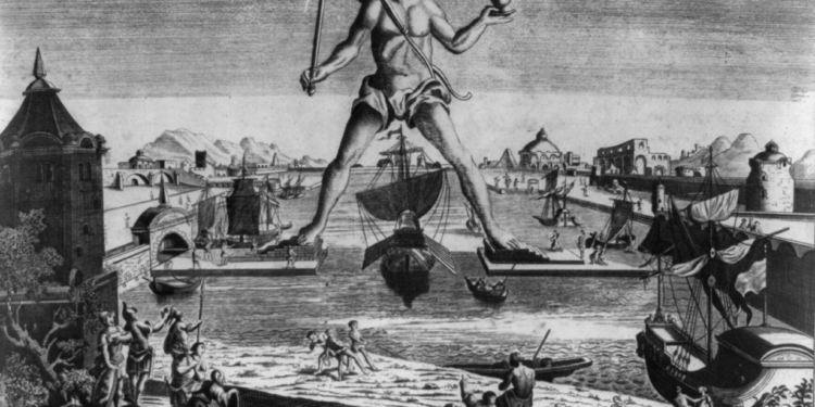 Wyobrażenie Kolosa Rodyjskiego